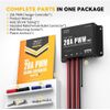 Power Queen 12/24V 20 Amp PWM Solar Charge Controller with Built-in Bluetooth