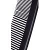 Black Large Coarse Fine Tooth Power Comb (25 Pack)