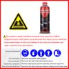 Headlight Restoration Repair Kit Liquid Polymer+Headlight Cleaner Polish 200ml