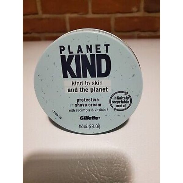 Gillette Protective Shave Cream Planet Kind 5oz BRAND NEW