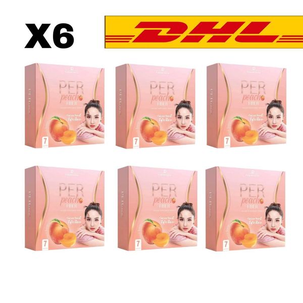 6x Per Peach Detox Fiber Weight Management Diet Slimming L-Carnitine