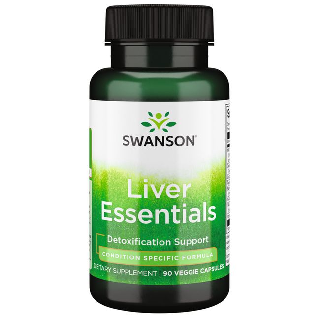 Swanson Liver Essentials 90 Veggie Capsules