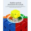 MoYu RS4M Magic Cube, Stable with Magnet, Smooth Rotation, Adjustable Rotation, Sticker-less, Brain Training, 4x4