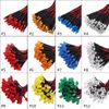 Walfront 50Pcs 3/5/10mm Pre-Wired Diffused LED Diodes Multi Colors Light DC 9-12V(Orange Light-3mm)