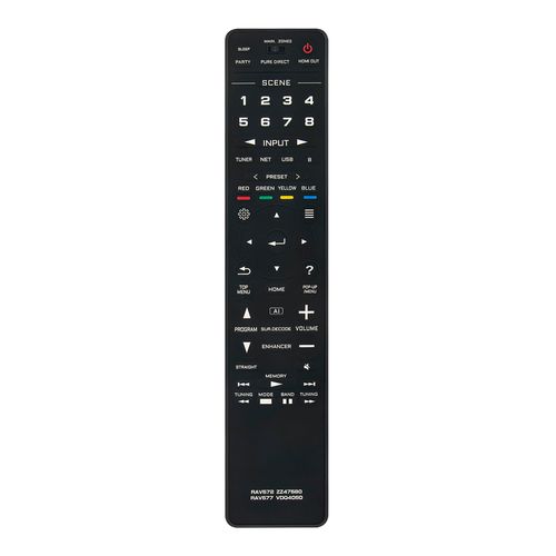 RAV577 VDQ4050 Replace AV Receiver Remote Control fit for Yamaha MusicCast AVENTAGE RX-A4A RXA4A