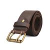 TOURBON Leather Tool Carry Holster Workshop Belt Double Roller Buckle