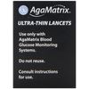 AgaMatrix Lancets, 33 Gauge, 100 Count Box