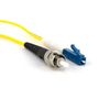 PacSatSales - Fiber Optic Patch Cable - Single Mode - SIMPLEX - OS1-9/125um (1M, LC to ST)