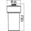 Emco Liquid Soap Dispenser – Pack of 1 072100090