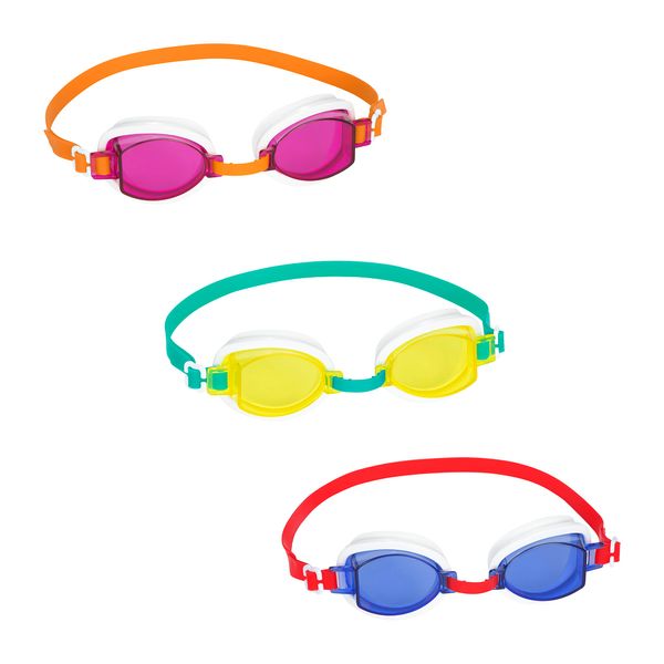 Bestway Aqua Burst Essential Schwimmbrille ab 7 Jahren, sortiert