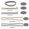 300 Pcs Bobby Pins & Hair Bands Set Including 100 Pcs Hair Bands & 200 U Shape Hair Pins Hair Clips with Storage Box Bobby Pins for Fine Hair Blonde Bobby Pins Hair Bobby Pins Bobby Pin