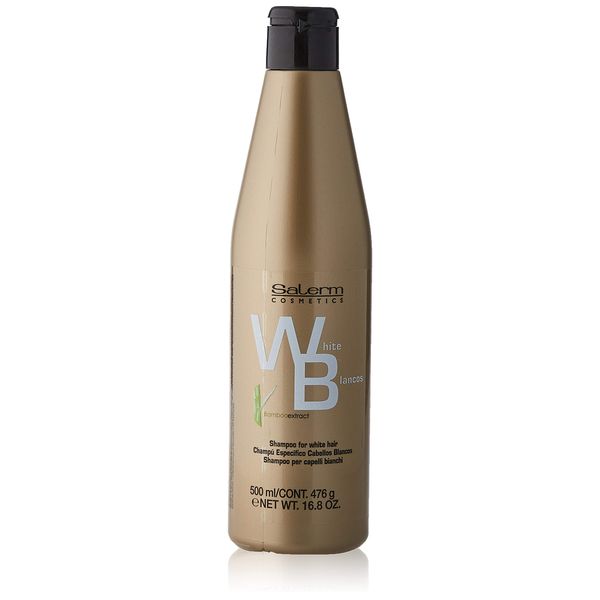 Salerm Shampoo For White Hair, 16.8 Ounce