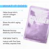 LAPCOS Collagen Sheet Mask, Daily Face Mask with Collagen Peptides for Wrinkles and Dark Spots, Korean Beauty Favorite, 5-Pack