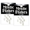 Mystic Flakes Nail Stone Stone Dish Oval Silver 4*6mm 10P Set of 2