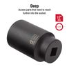 SUNEX Tools 246D 1/2-inch Drive 1-7/16-inch Deep Socket