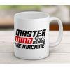 Shopagift Mastermind Behind The Machine Mug Engineer Engineering White 11oz Large Ceramic Cup