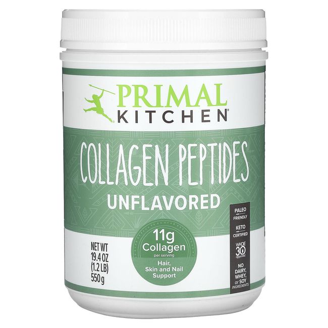 Collagen Peptides, Unflavored, 19.4 oz (550 g)