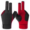 Bulletproof Billiard Glove (Red/Black, Large, Right)