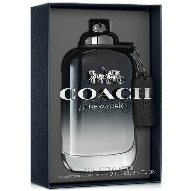 COACH NEW YORK by Coach cologne for men EDT 6.7 oz New In Box