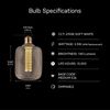 Feit E26 E26 (Medium) Filament LED Bulb Soft White 60 Watt Equivalence 1 pk