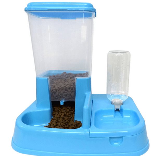 Smartpaws Automatic Pet Feeder: Effortless Feeding For Your Furry Friend - Blue