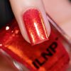 ILNP Melody - Fiery Orange Shimmer Nail Polish