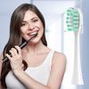 CILGEWH Replacement Toothbrush Heads for Gleem Electric Toothbrush，White 10 Pack