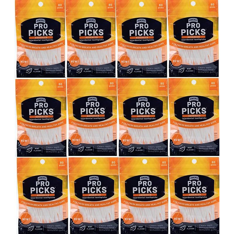 Armonds ProPicks Advanced Dental Picks for Teeth Cleaning - Disposable ...