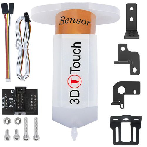 Geeetech Upgrade BL- Touch V3.2 Auto Bed Leveling Sensor with 4 Brackets for All Ender 3 Series, Ender 5, Ender 5 Pro, Ender 5s, CR10, CR10 V3 Printer. BL - Touch Kit for 8 or 32 Bit Motherboard