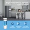 Waterdrop XWF Refrigerator Water Filter, Replacement for GE® XWF, 3 Filters