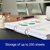 Oxford Premium A4 Ring Binder, Light Blue Single Folder, 25mm Capacity