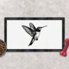 'Hummingbird in Flight' Pet Feeding Mat (PM00028125)