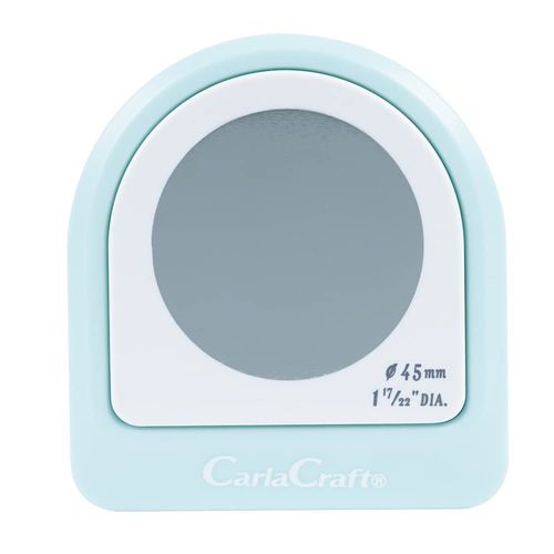Carl CN45201 Office Machine, Craft Punch, Circle, 1.8 inches (45 mm), Mega Jumbo Handmade, DIY, Lek, Kindergarten, Teacher, Japanese Manufacturer