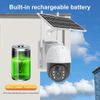 3MP Wi-Fi Outdoor Solar PTZ Security Camera Two-Way Audio Wireless Surveillance