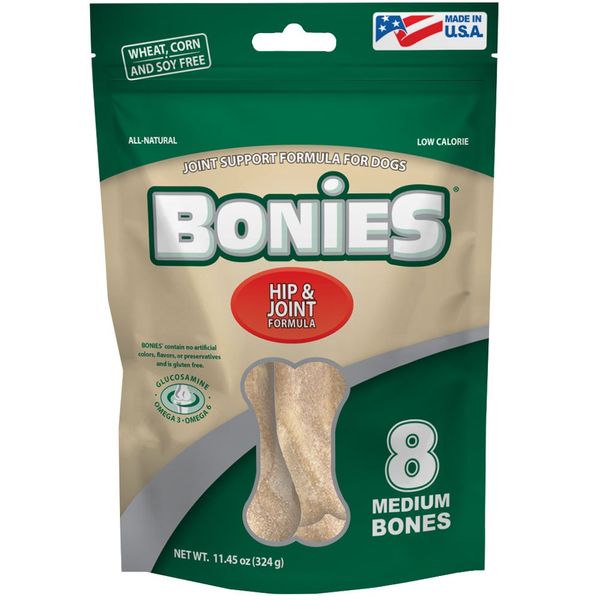 BONIES Hip & Joint Health Multi-Pack MEDIUM (8 Bones / 11.45 oz)