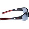 Julbo Men's Eole Sunglasses, Noir Brillant/Rouge, One Size