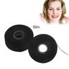 8 Pack 50M Bamboo Charcoal Dental Flosser Built-in Spool Wire Toothpick Flosser Dental Floss Replacement Core Mint Flavor Charcoal Floss Picks(Black)