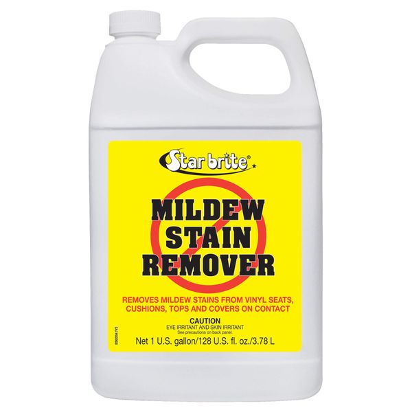 STAR BRITE Mold & Mildew Stain Remover + Cleaner – Removes Stains on Contact - 1 GAL (085600N)