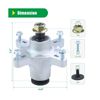 3 Pack 139-3214 Spindle Assembly with 125-5575 Pulley 106-2175 Pulley Replace...