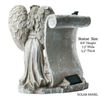 Memorial Statue Garden Angel Solar Led Light Cemetary Grave Decorations Memory