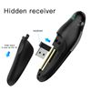 QUI Presentation Clicker Pointer, 328FT Wireless Presenter Remote PPT PowerPoint Clicker, 2.4GHz Presentation Pointer Slide Advancer for Mac, Laptop (Green Function Indicator Light)