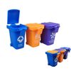 AITING Kids Garbage Classification Toy Vehicles Garbage Truck's 6 Trash Cans +100 Card