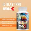 IQ Blast Pro MAX Brain Supplement for Brain Fog and Memory Loss ( 6 PACK)