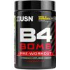 USN B4 Bomb Pre-Workout Powder | Explosive Energy & Pump | Cherry Flavour 300g