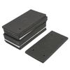 Sourcingmap 10 Pcs Rectangle Adhesive Foam Replacement Sander Back Mat Fit Rectangular Sander