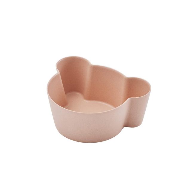 tak BIO KIDS DISH bowl bear M Tuck Bio Kids Dish Bowl Bear M Coral JTN-2131-CR