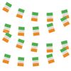Ireland Bunting -20 Flags 31x20cm/10m
