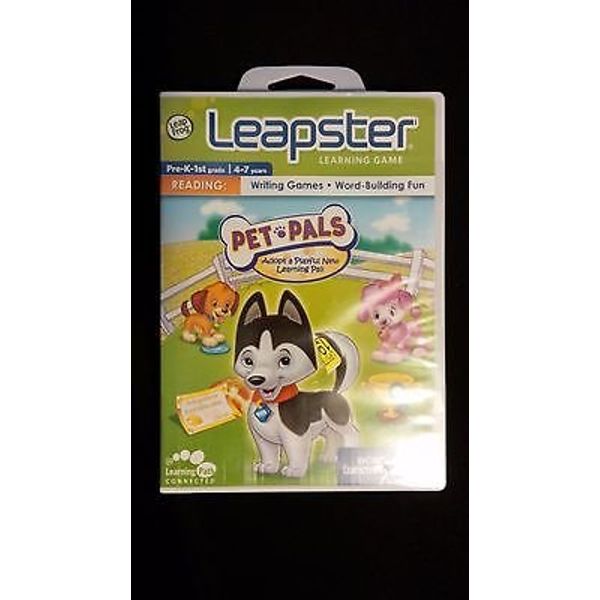 Leapster Pet Pals Electronic Learning Game Software