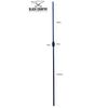 Matte Black "Enfield" Single Knuckle Stair Spindle - Spindle Only
