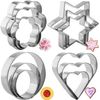 PEBBLE HUG Cookie Cutters Shapes Baking Set, Fantastic Essential Tool for Baking and Crafting Projects, Creative Designs, Versatile Functionality, (36 Pcs)